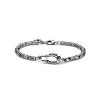 Bracciale Maria Cristina Sterling Uomo Snake in Argento Zirconia G1619 - G1619